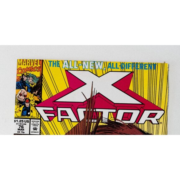 Marvel Comics X-Factor Issue #76 Wolfbane Goes Wild 1992 - Picture 3 of 9
